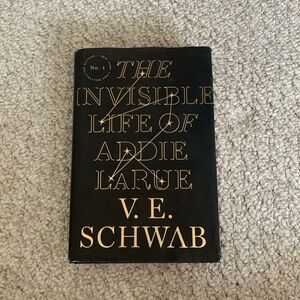 The Invisible Life of Addie Larue by V.E. Schwab Book; Fantasy and Fiction Book